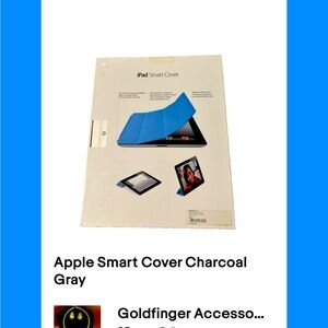 Apple Smart Cover Charcoal Gray